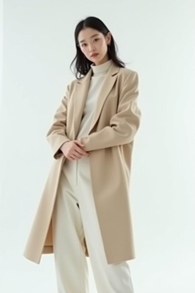 スタジオで撮影されたeコマースファッションウェア